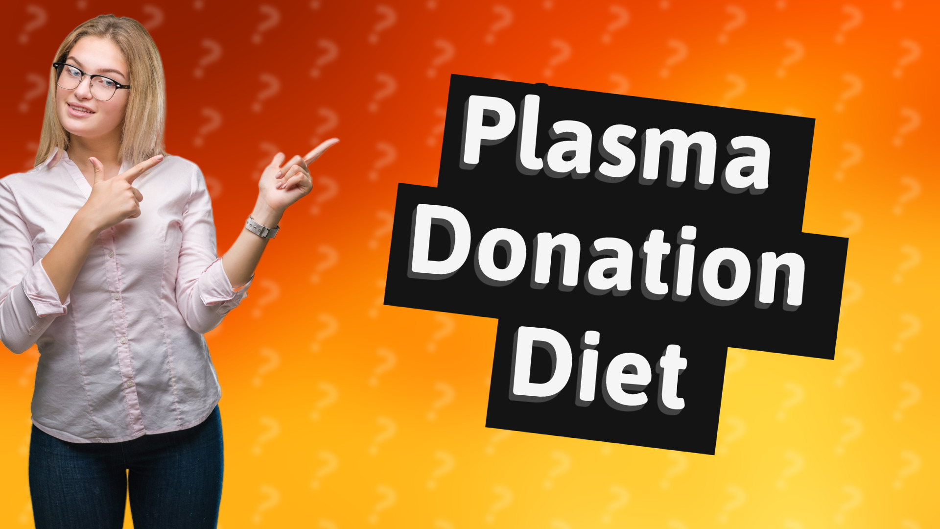 Plasma Donation Diet