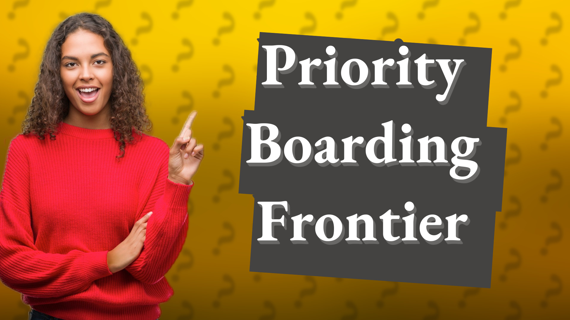 Priority Boarding Frontier