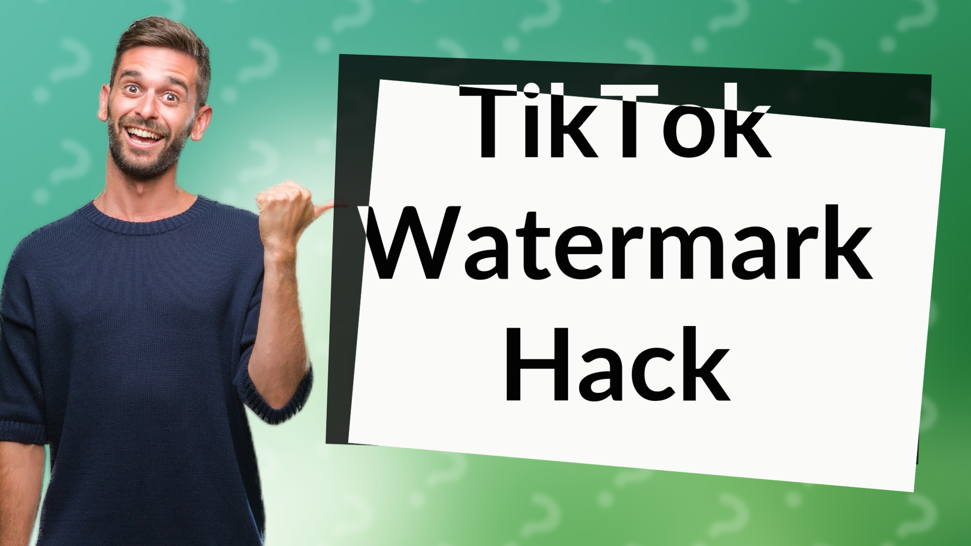 TikTok Watermark Hack