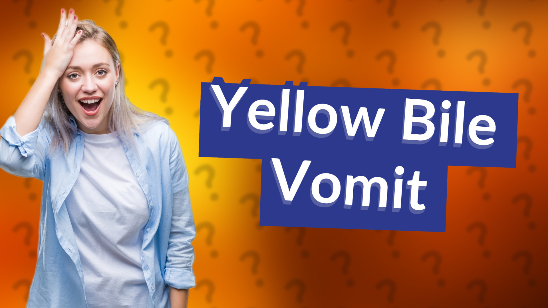 Yellow Bile Vomit