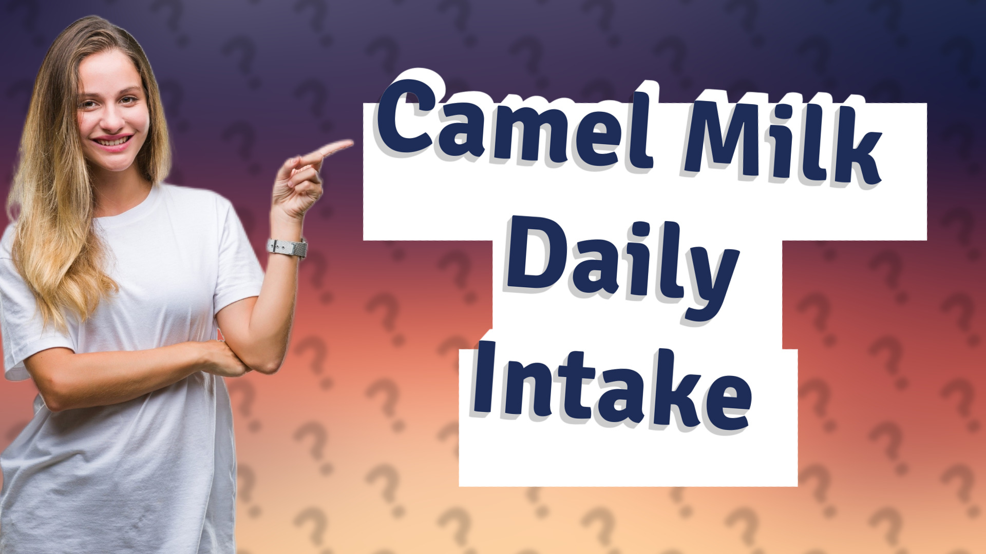 Camel Milk Daily Intake