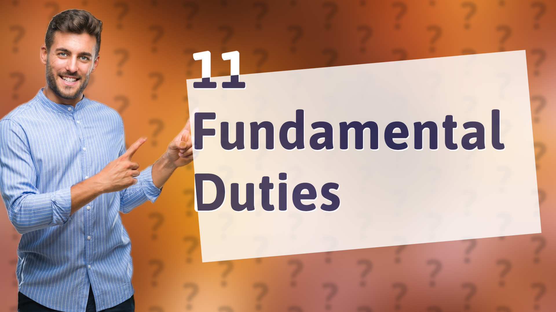 11 Fundamental Duties