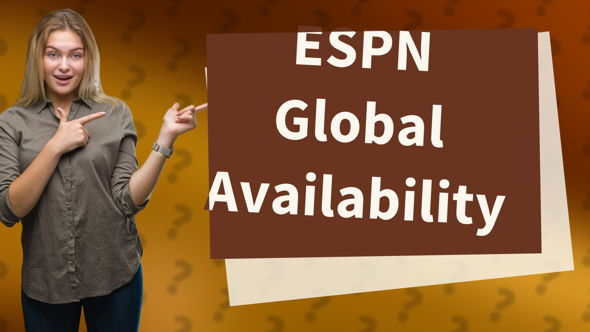 ESPN Global Availability