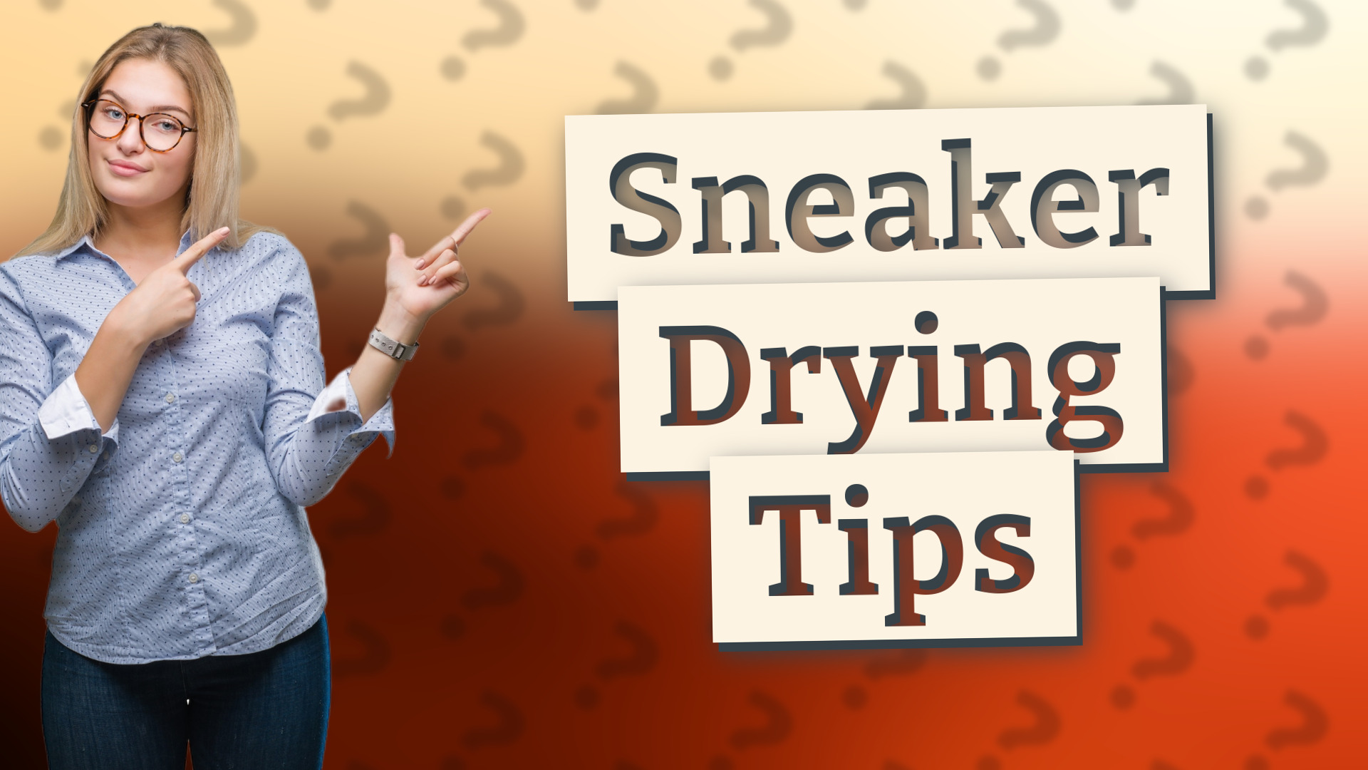 Sneaker Drying Tips