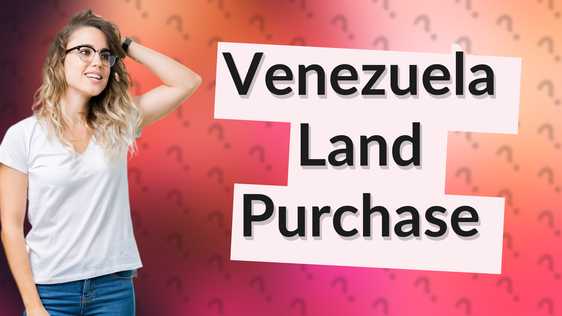 Venezuela Land Purchase