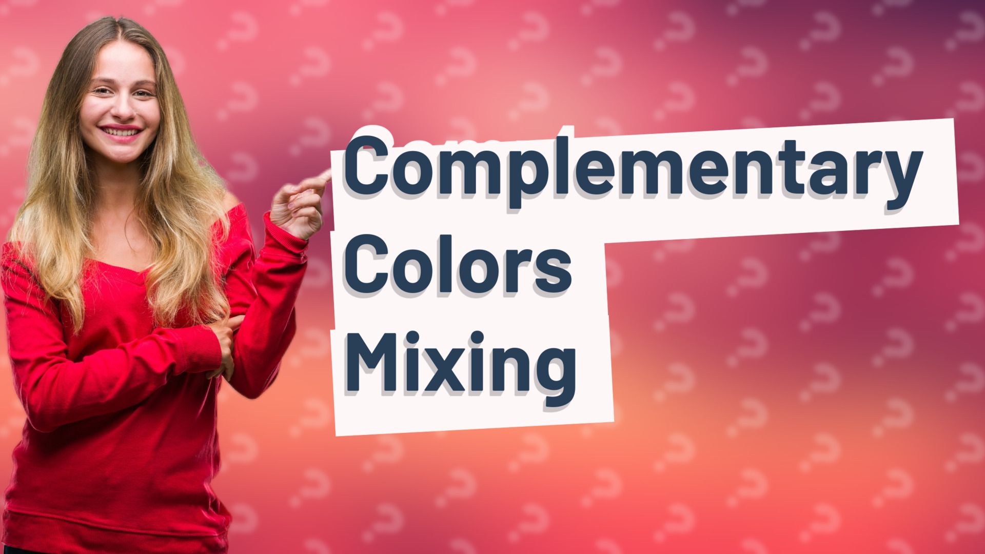 Complementary Colors Mixing