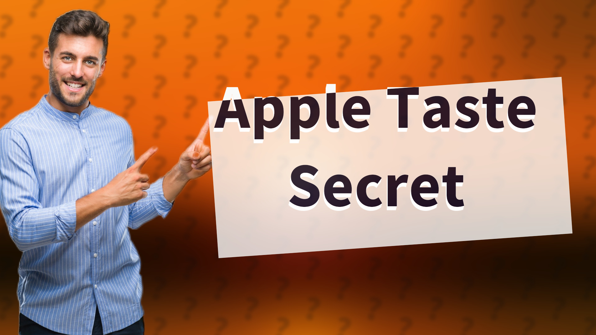 Apple Taste Secret