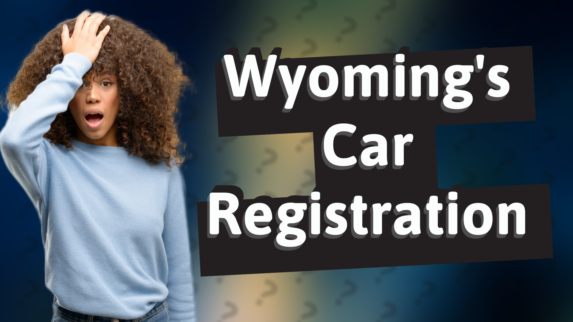Wyoming's Car Registration