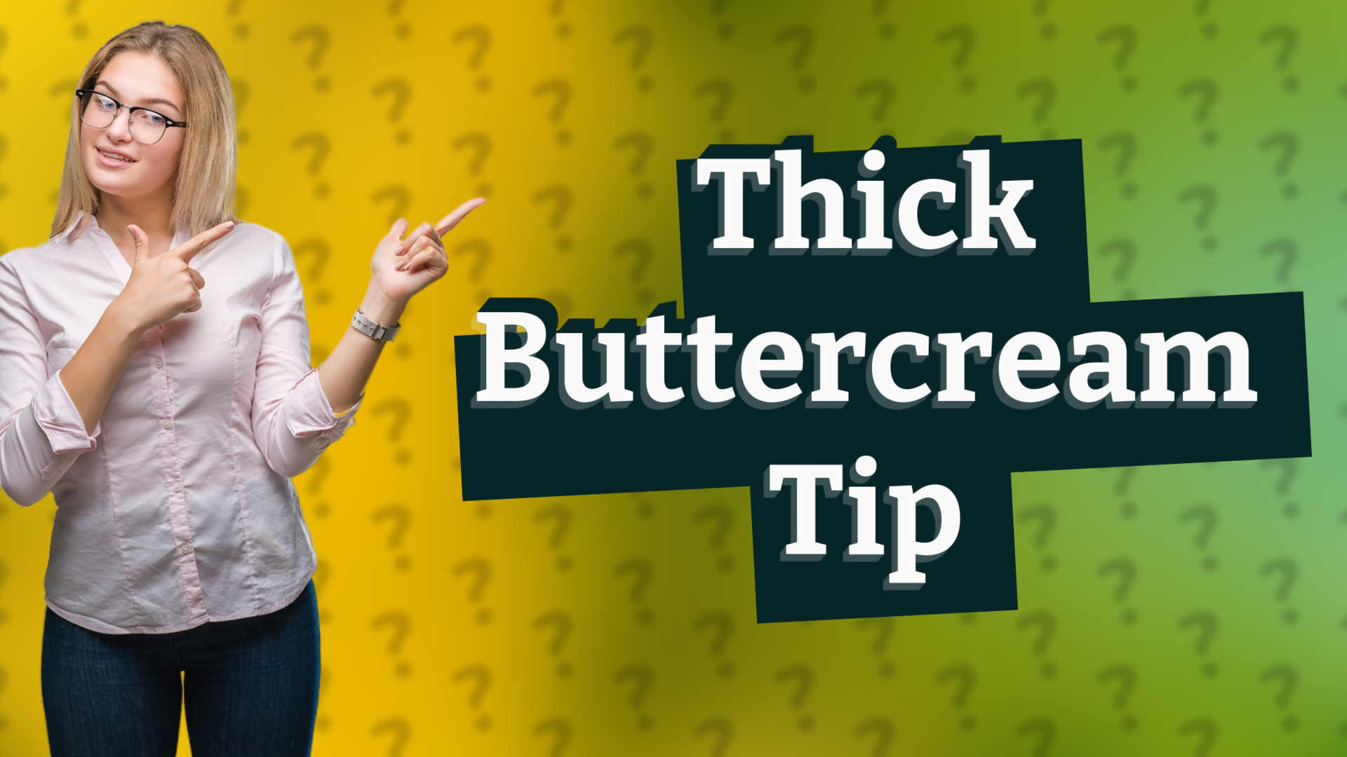 Thick Buttercream Tip