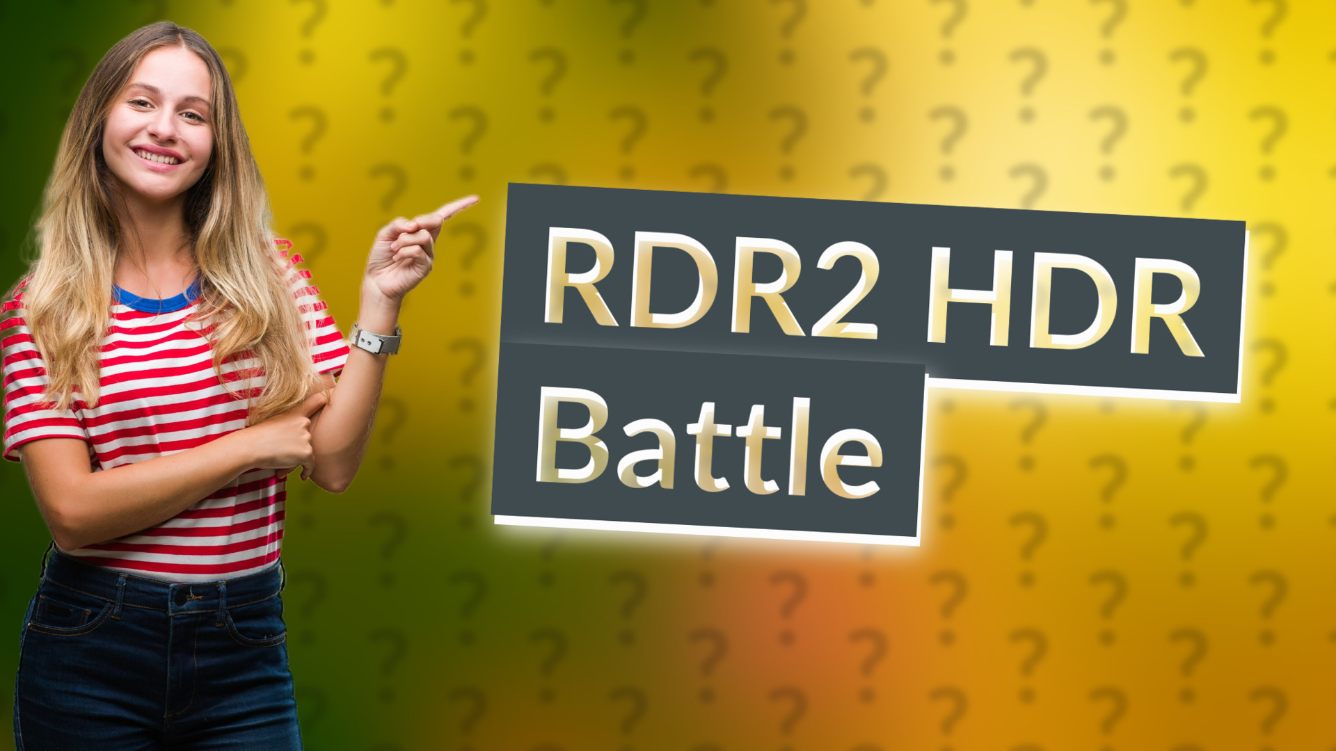 RDR2 HDR Battle
