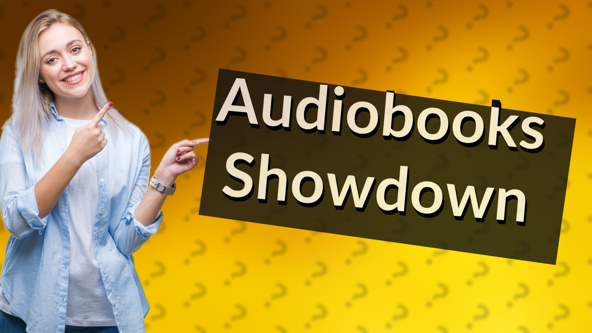 Audiobooks Showdown