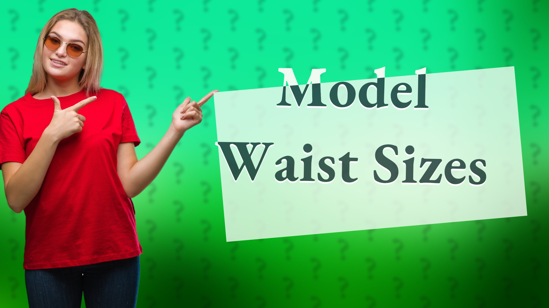 Model Waist Sizes