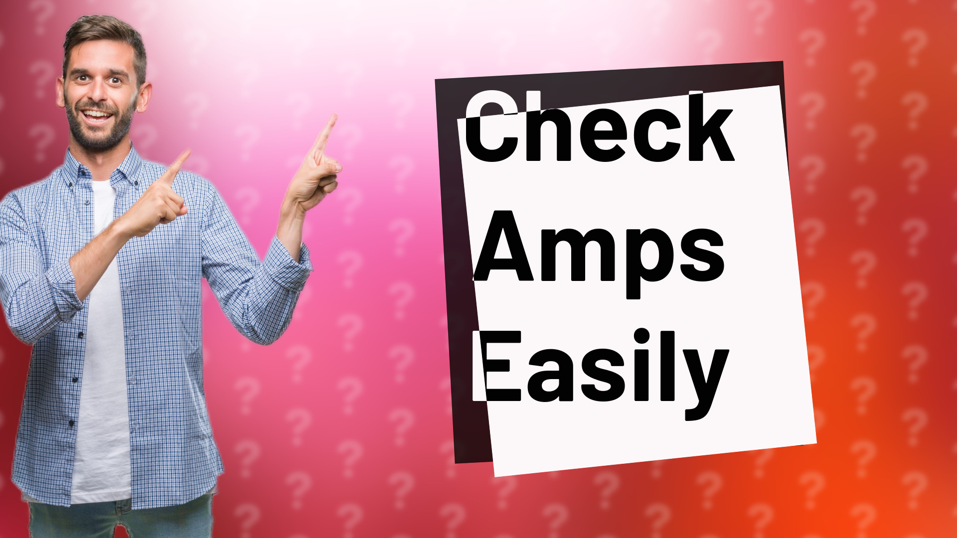 Check Amps Easily