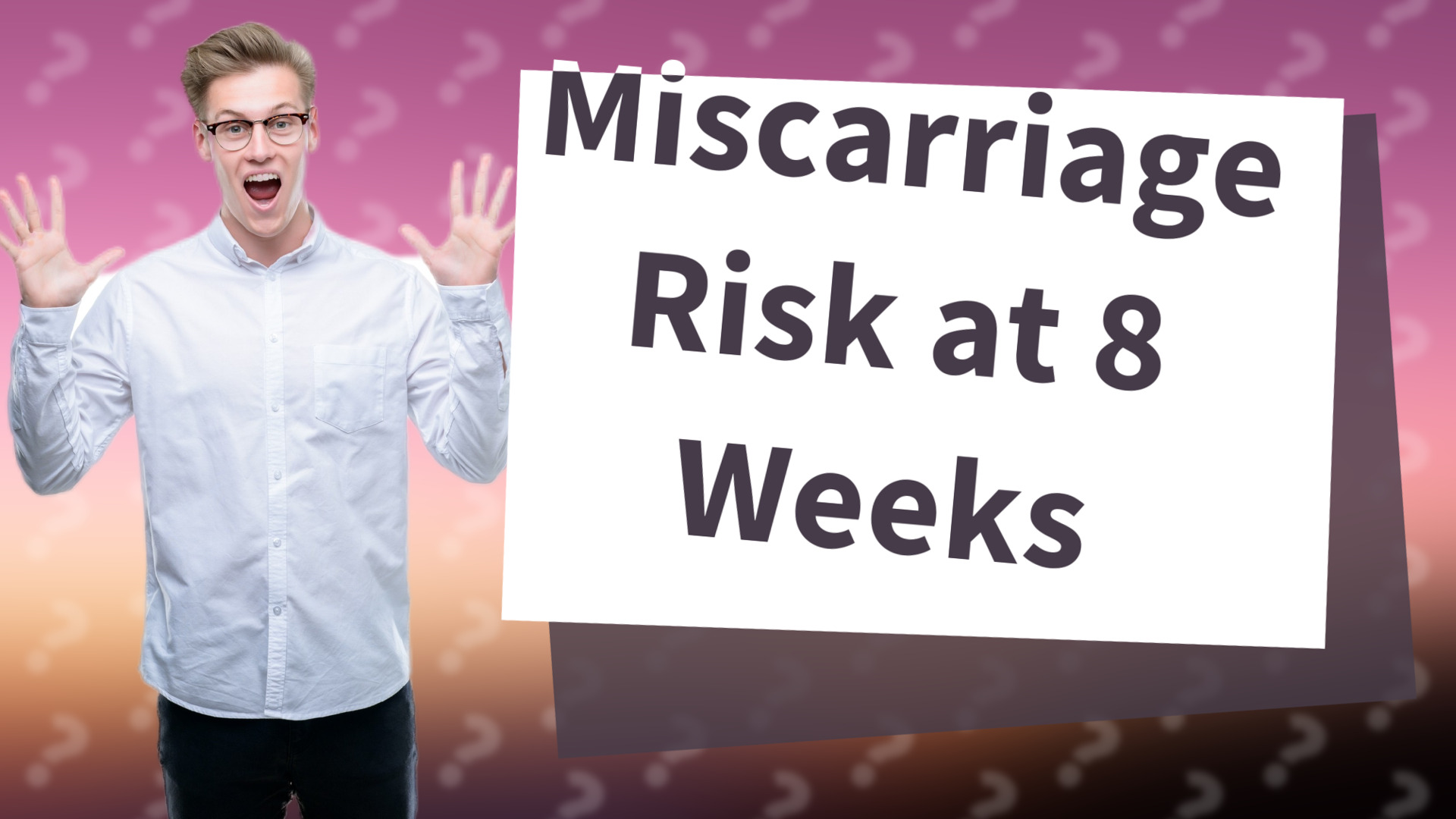 Miscarriage Risk at 8 Weeks