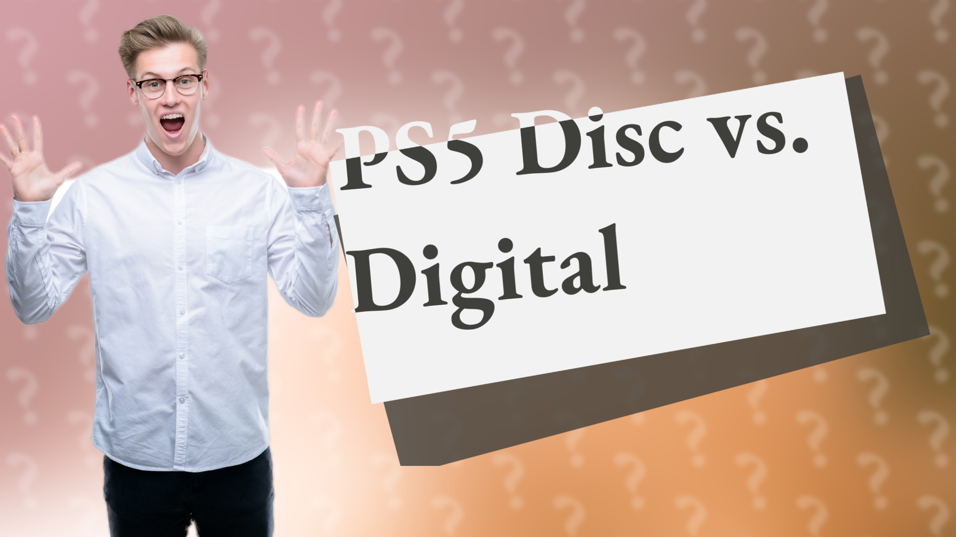 PS5 Disc vs. Digital