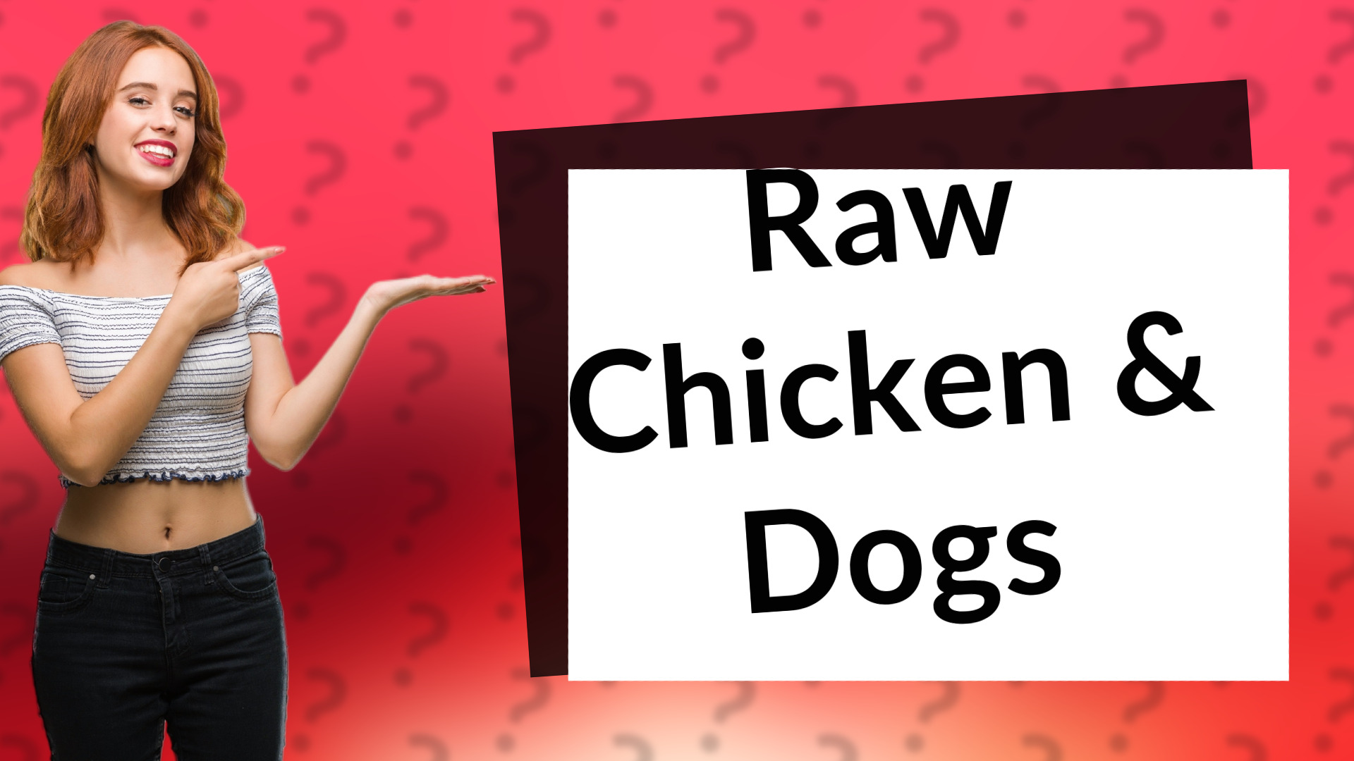 Raw Chicken & Dogs