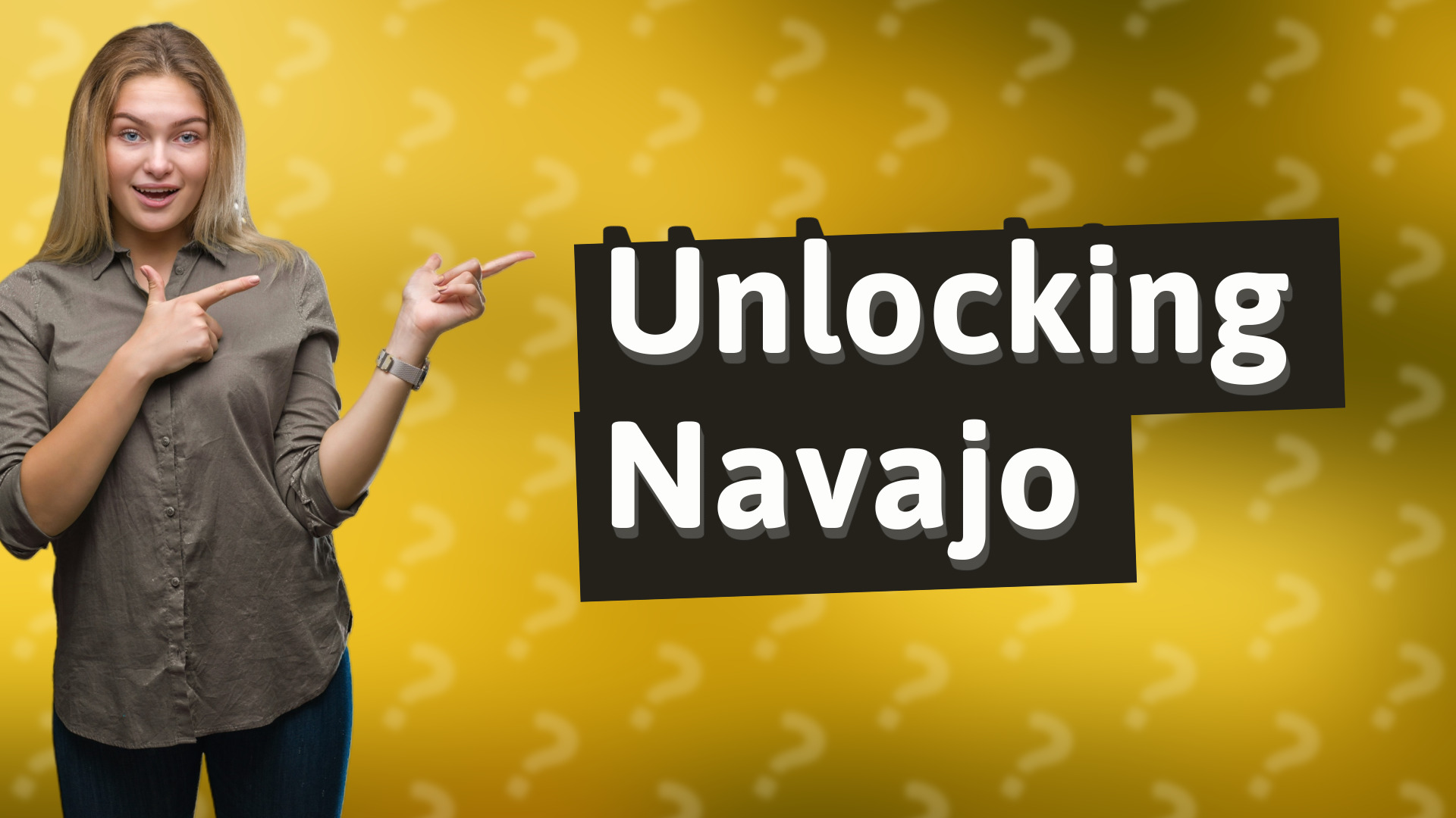 Unlocking Navajo