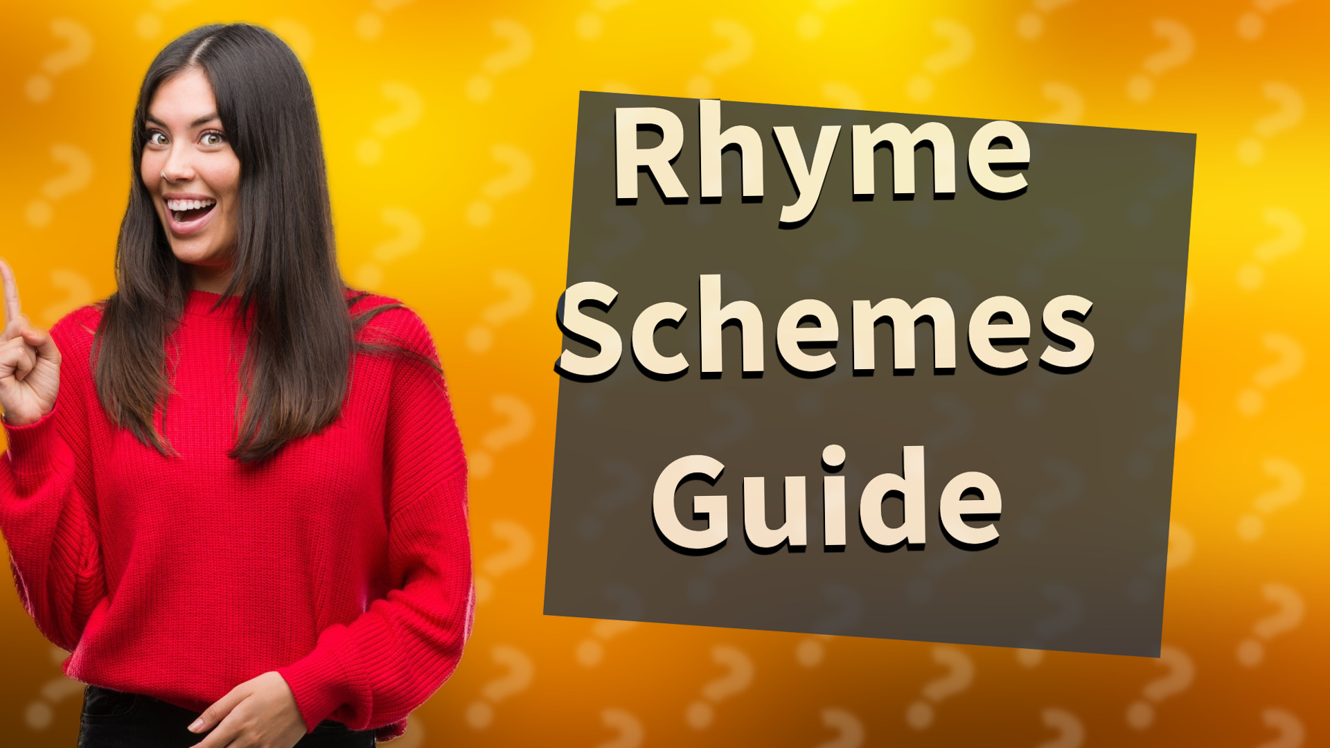 Rhyme Schemes Guide