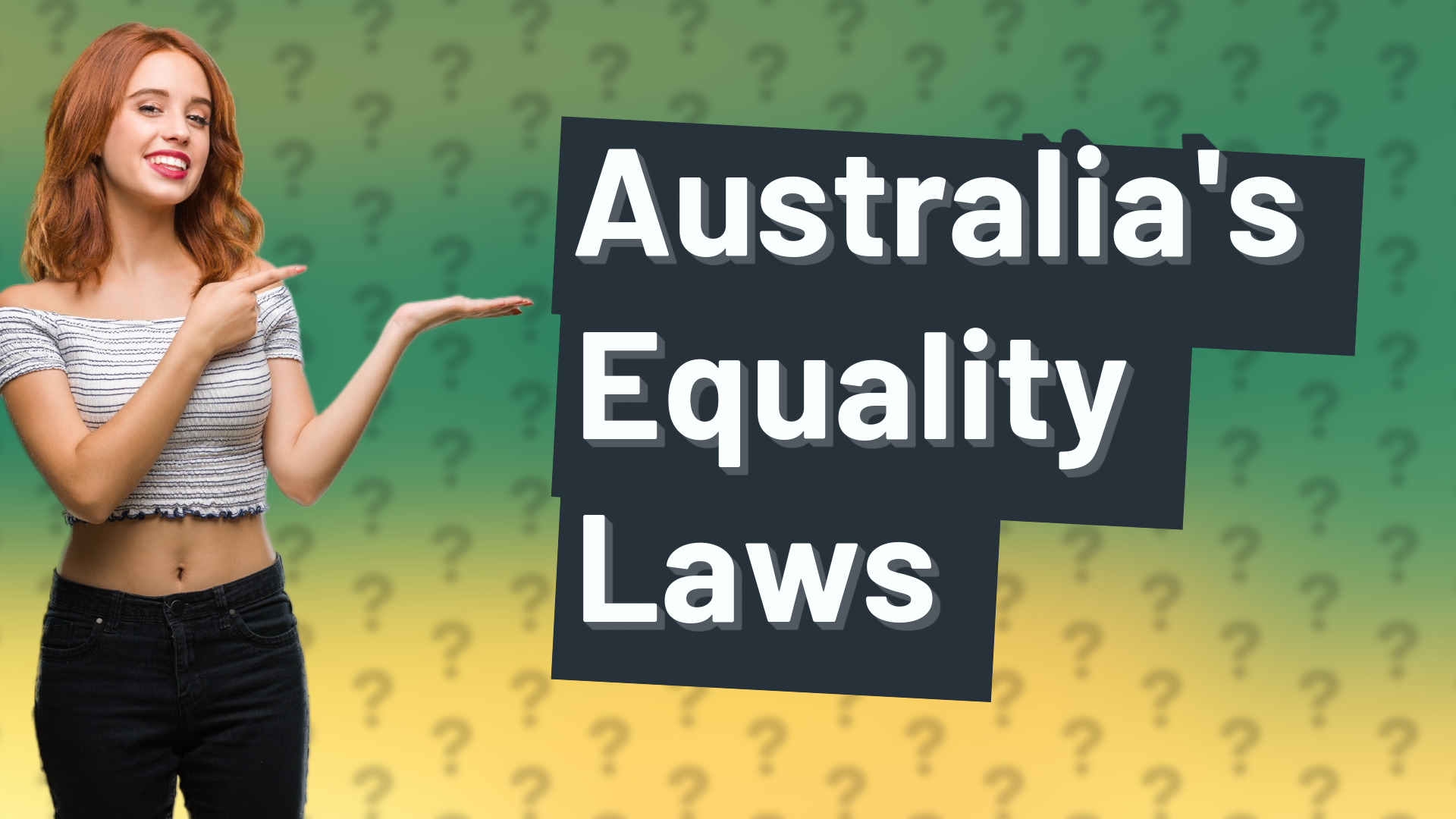 Australia's Equality Laws