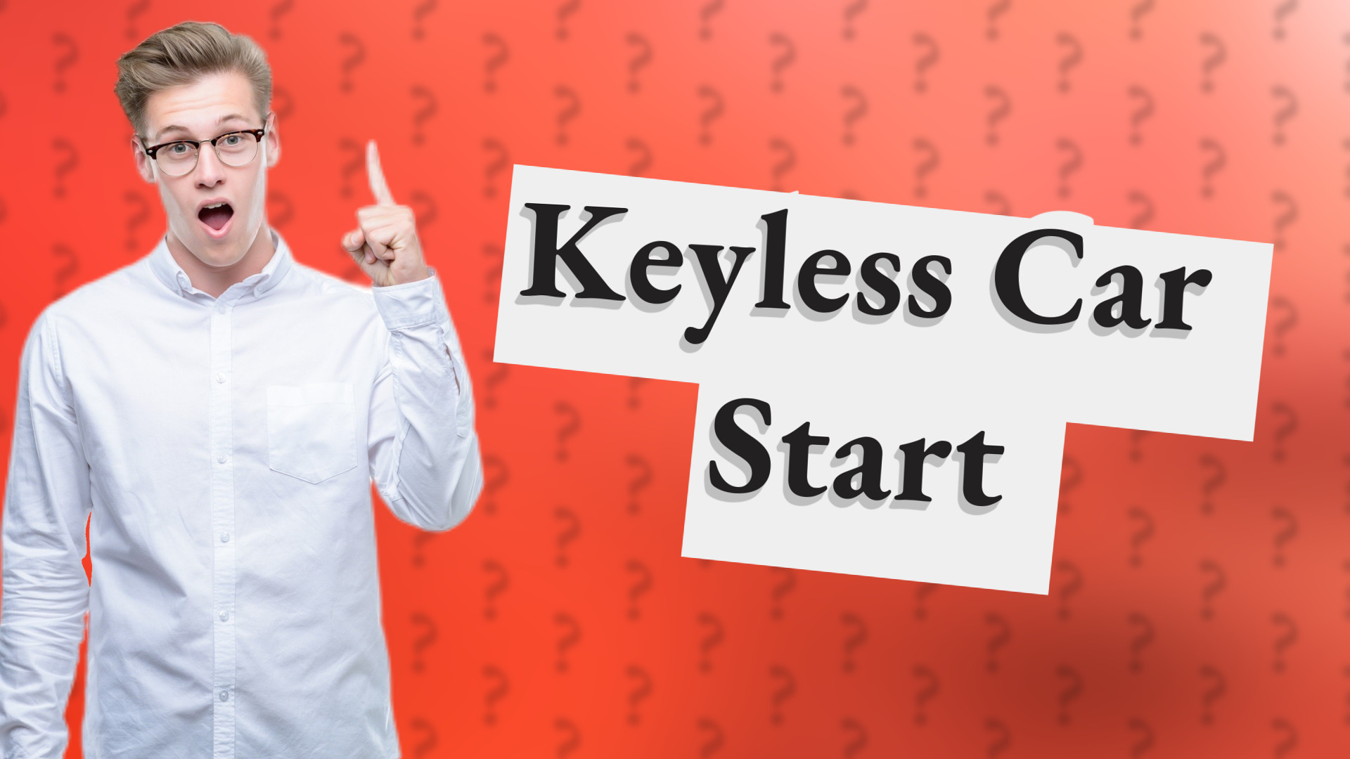 Keyless Car Start