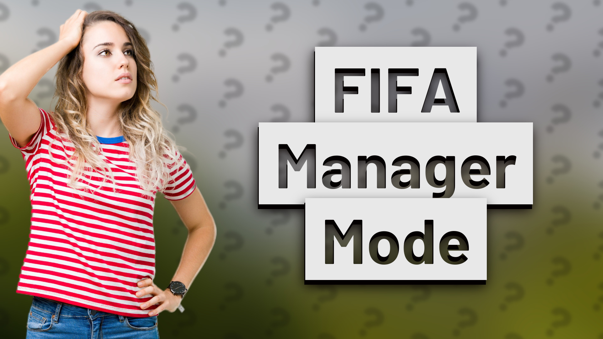 FIFA Manager Mode