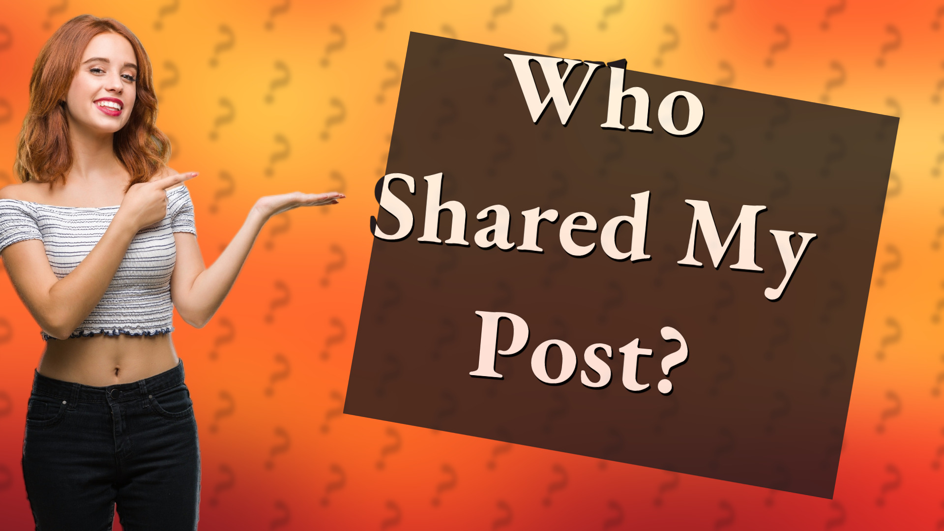 Who Shared My Post?