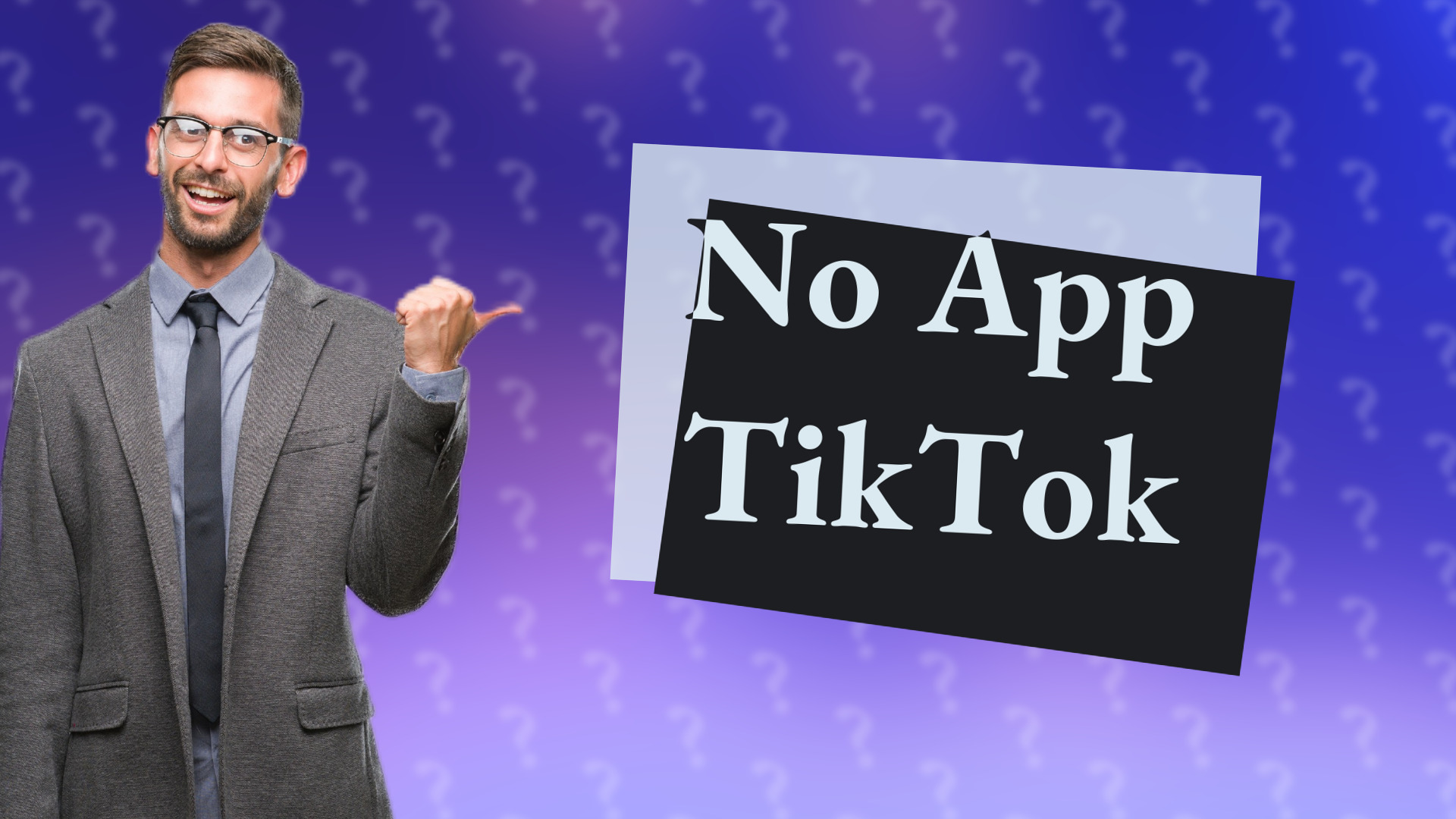 No App TikTok