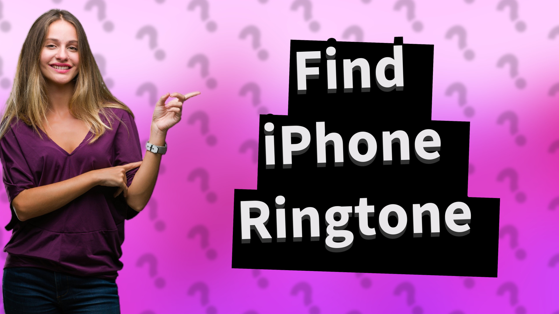 Find iPhone Ringtone