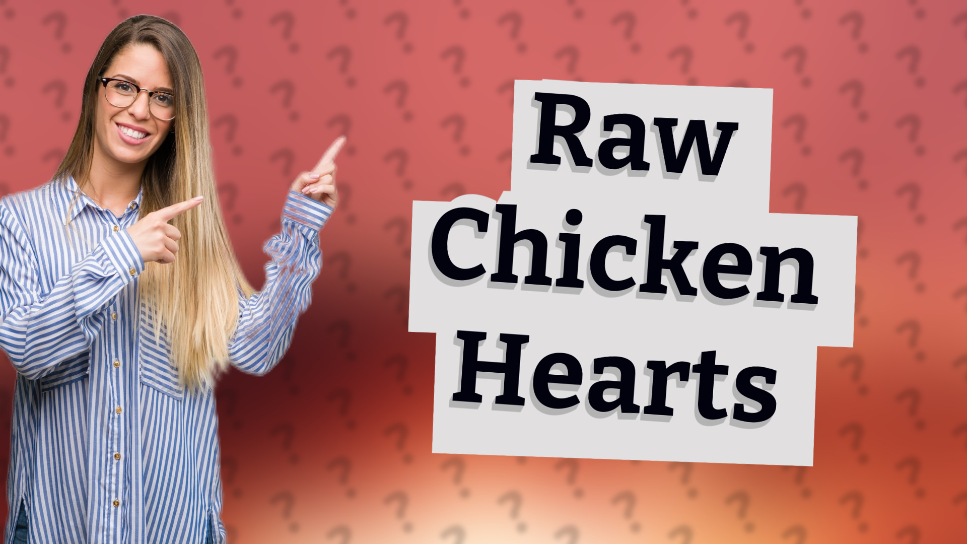 Raw Chicken Hearts