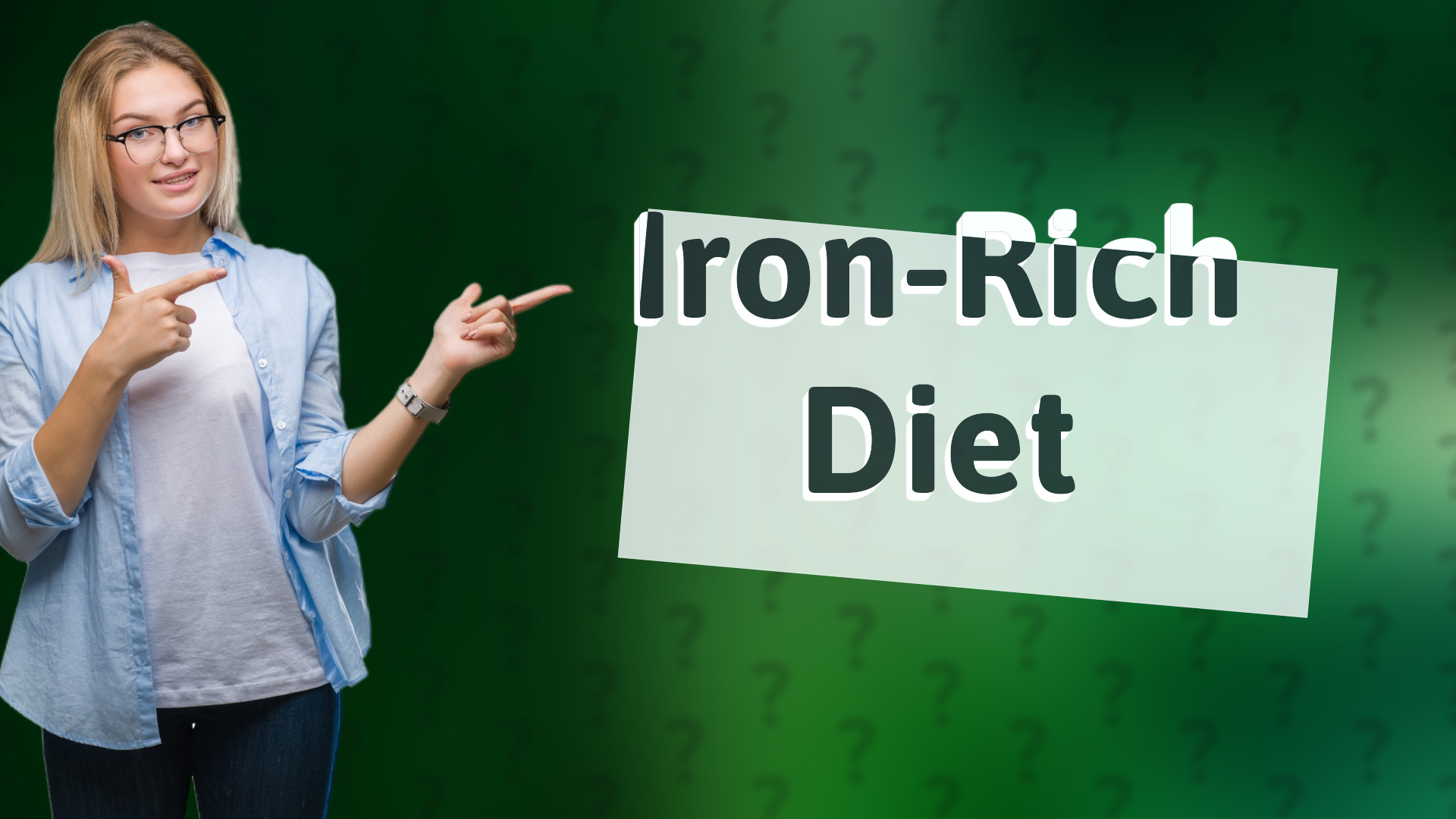 Iron-Rich Diet