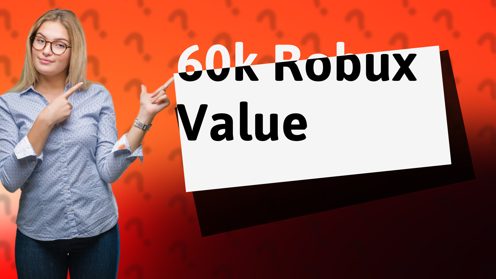 60k Robux Value