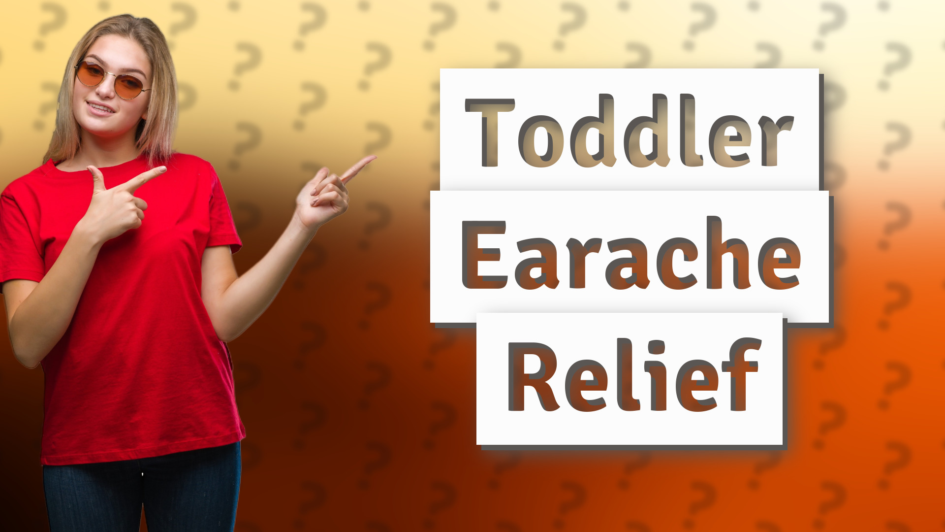 Toddler Earache Relief