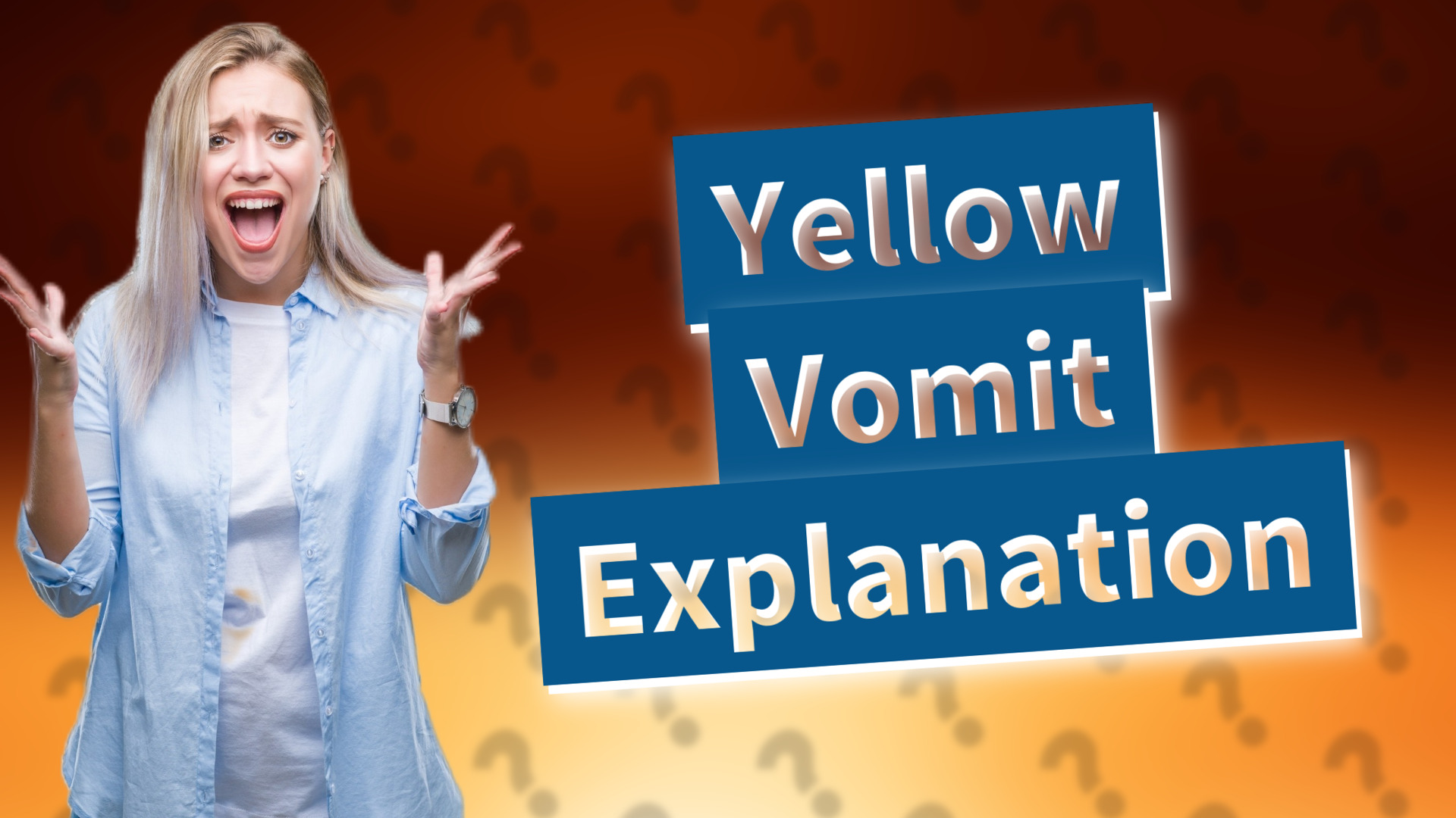Yellow Vomit Explanation