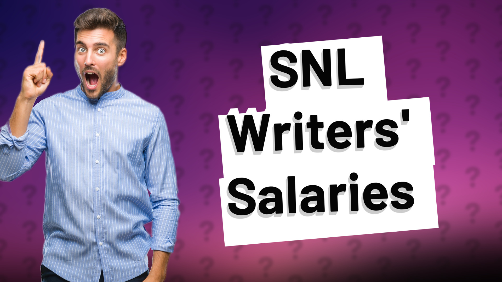 SNL Writers' Salaries