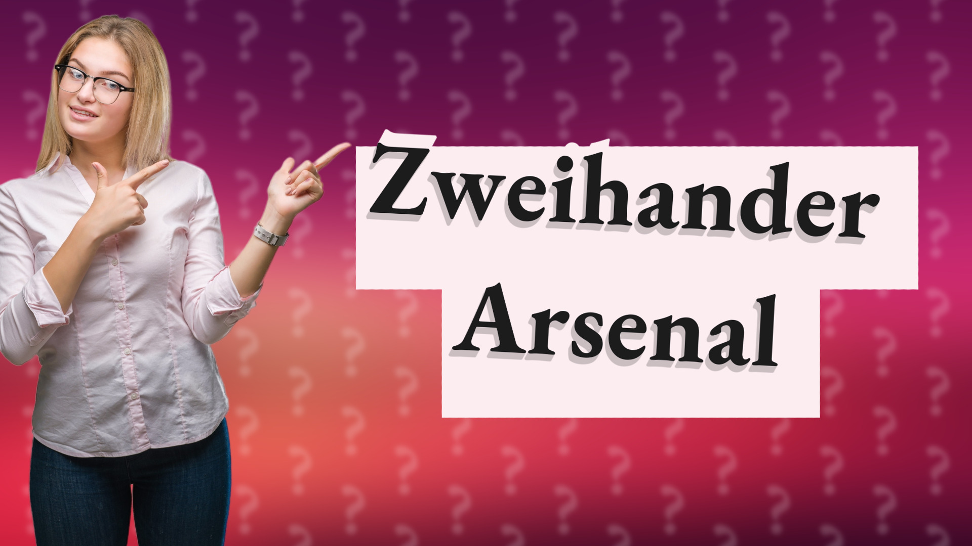 Zweihander Arsenal
