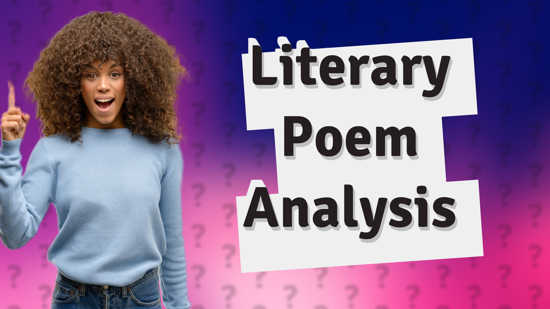 Literary Poem Analysis