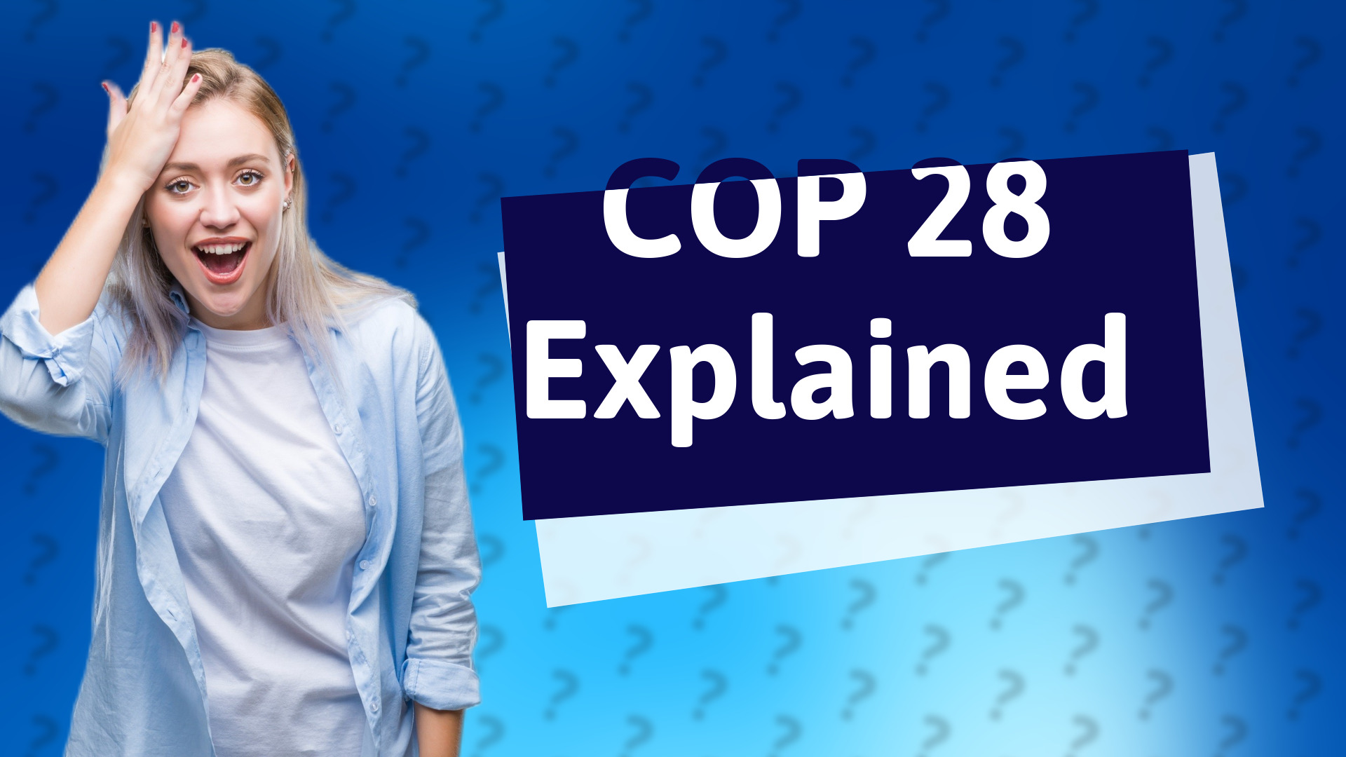 COP 28 Explained