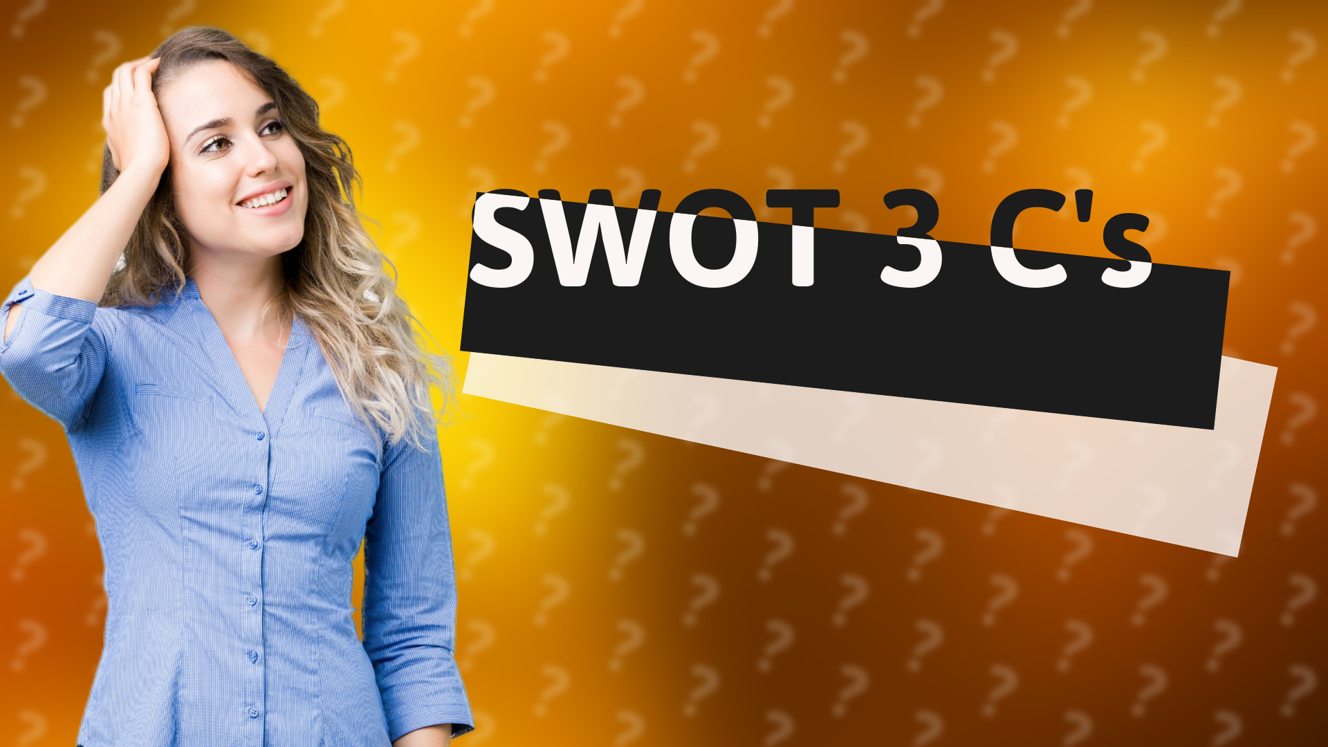 SWOT 3 C's