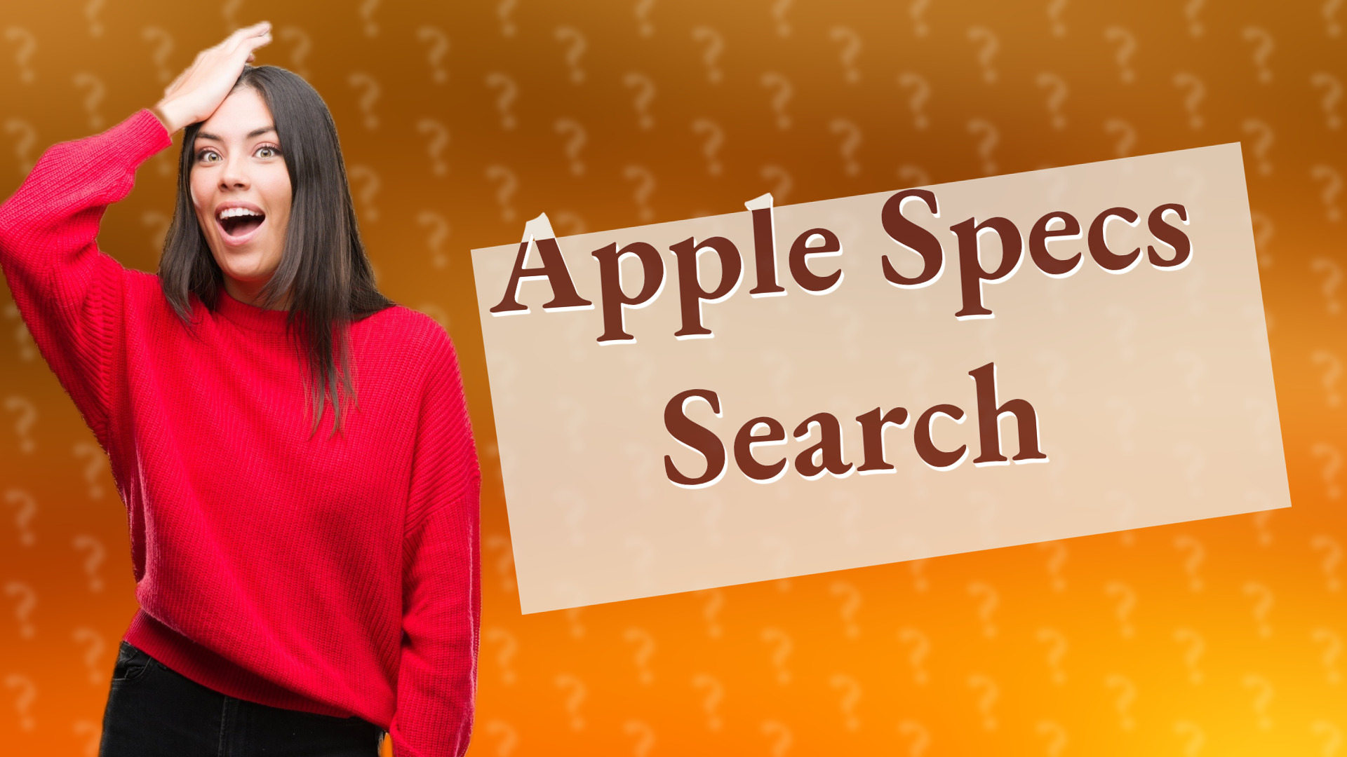 Apple Specs Search