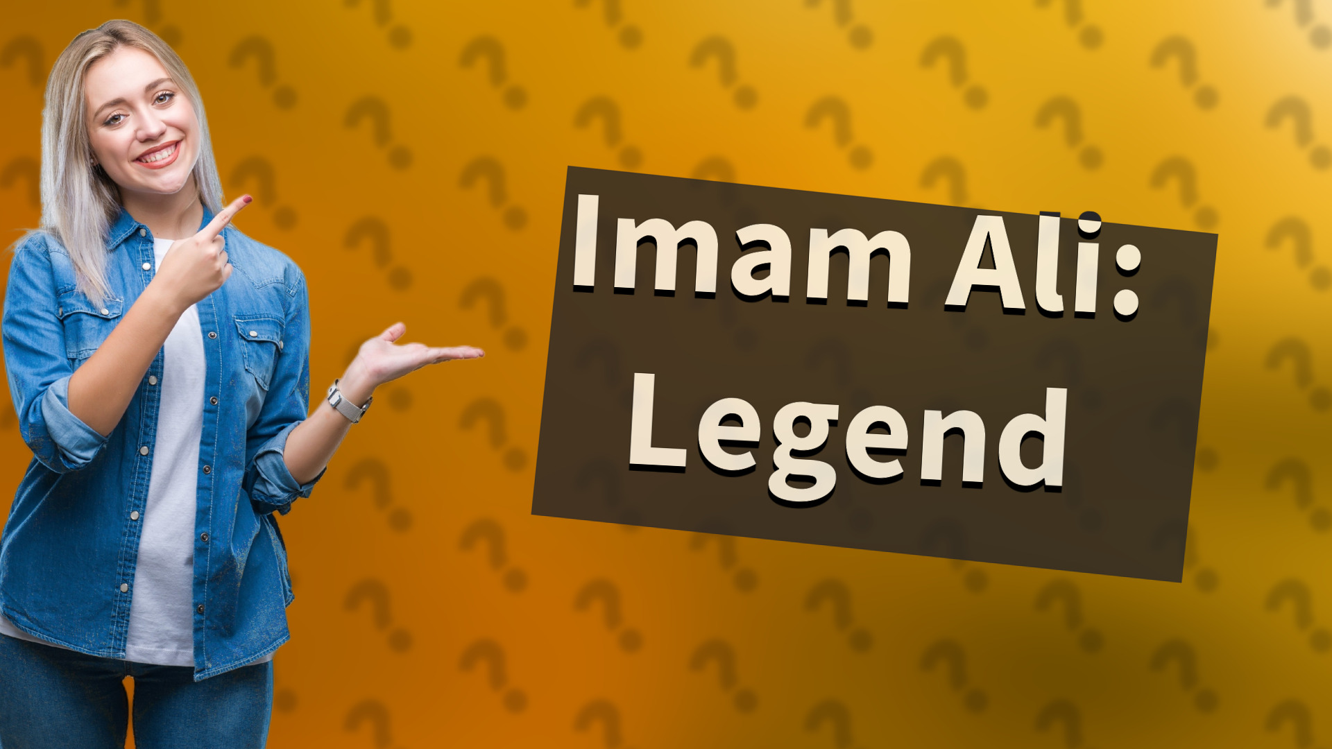 Imam Ali: Legend