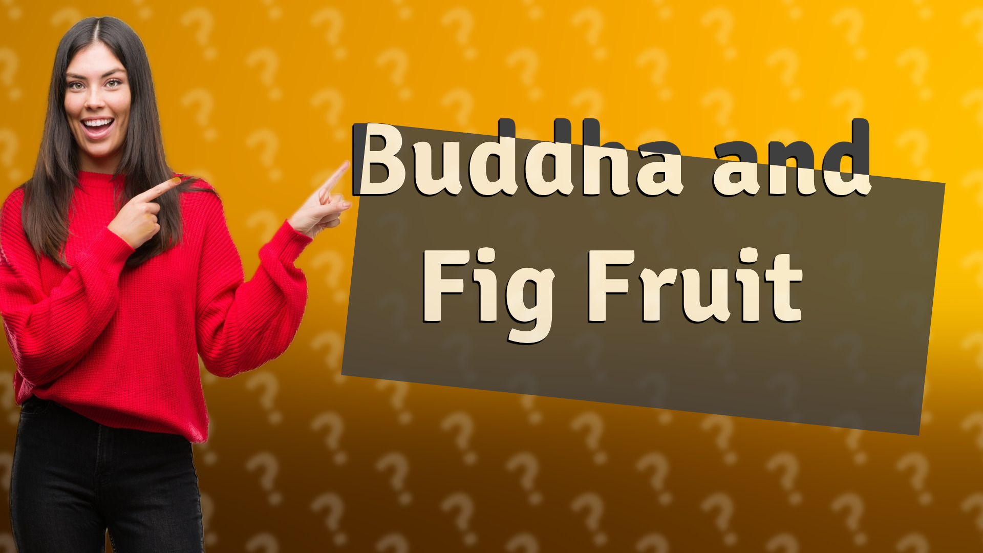 Buddha and Fig Fruit
