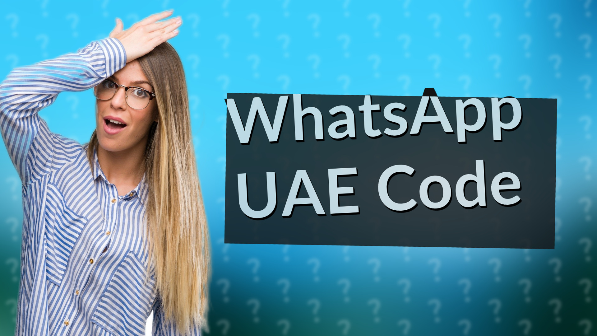 WhatsApp UAE Code