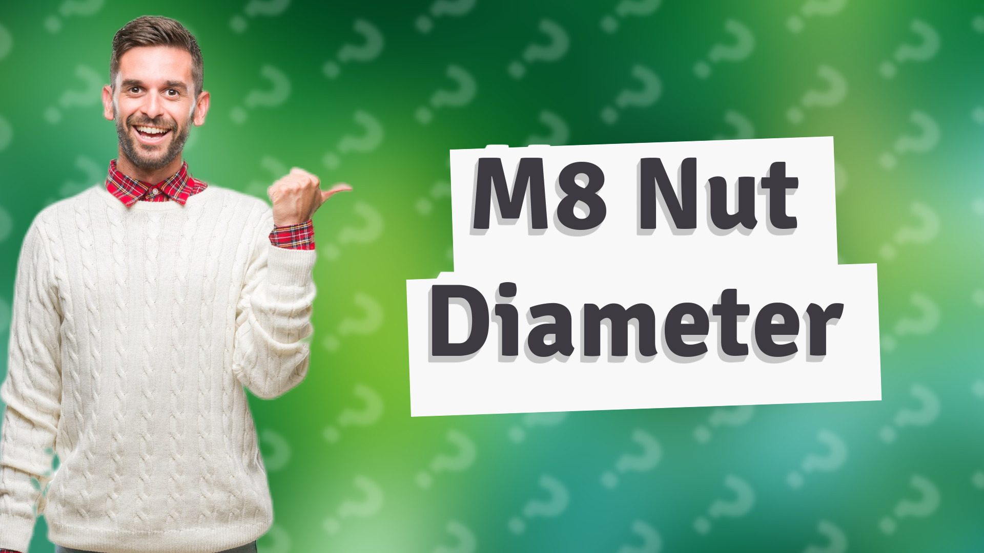 M8 Nut Diameter