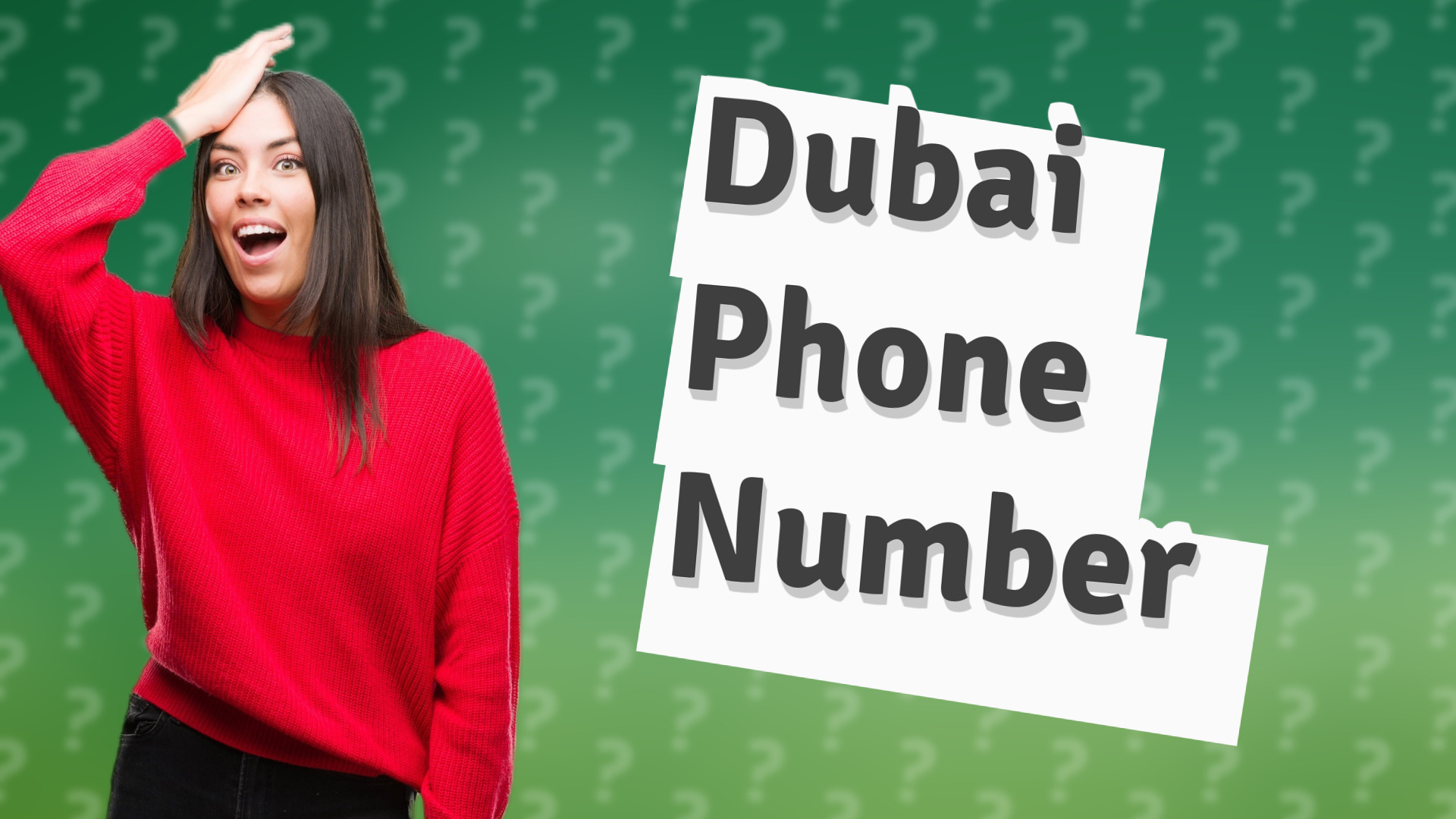 Dubai Phone Number