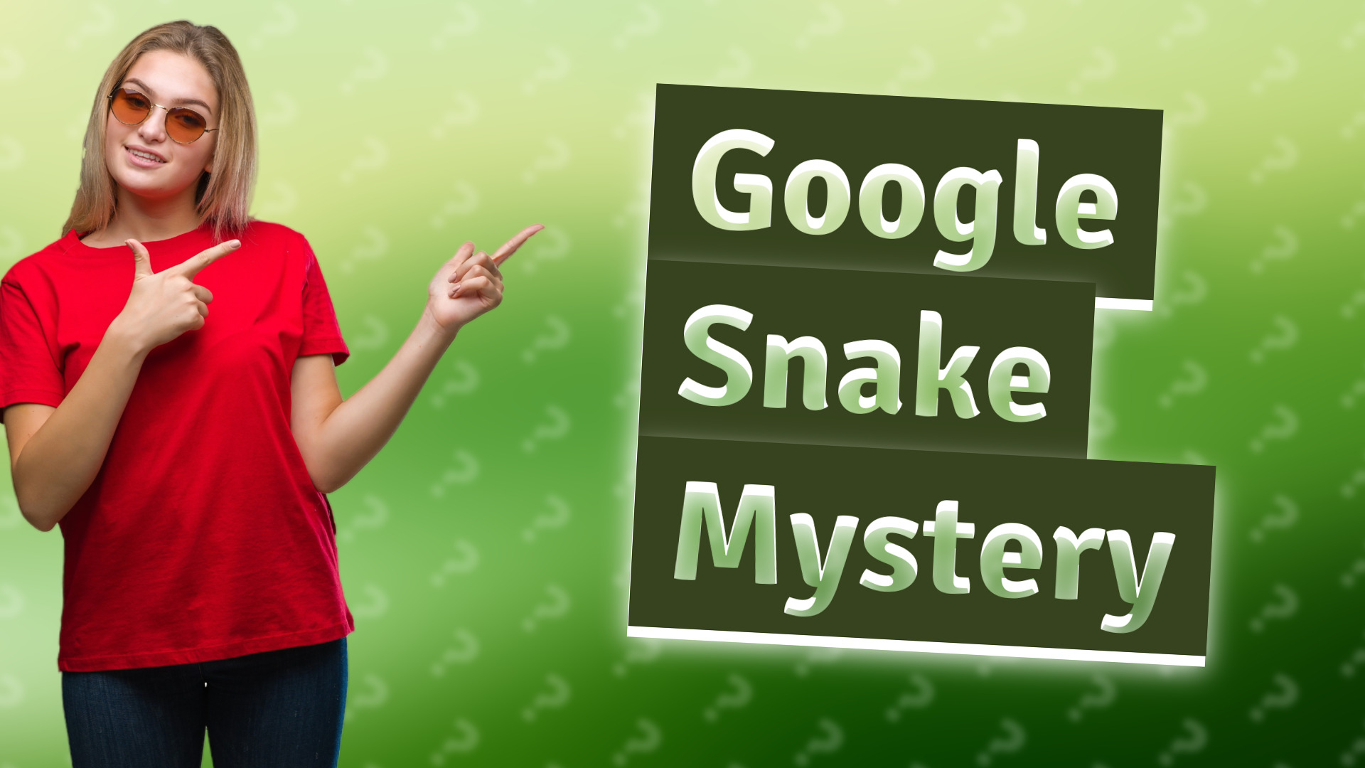 Google Snake Mystery