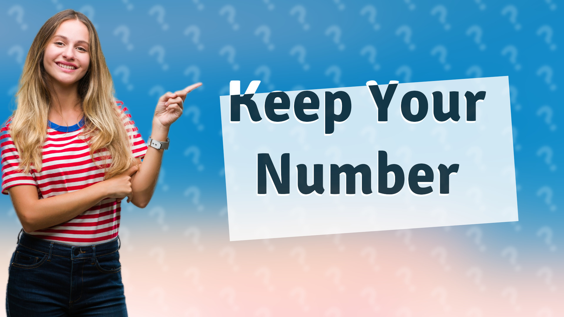 Keep Your Number