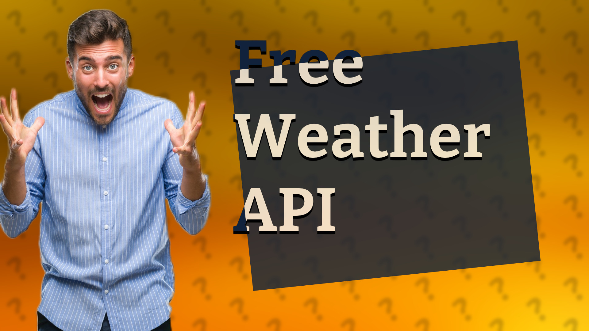 Free Weather API