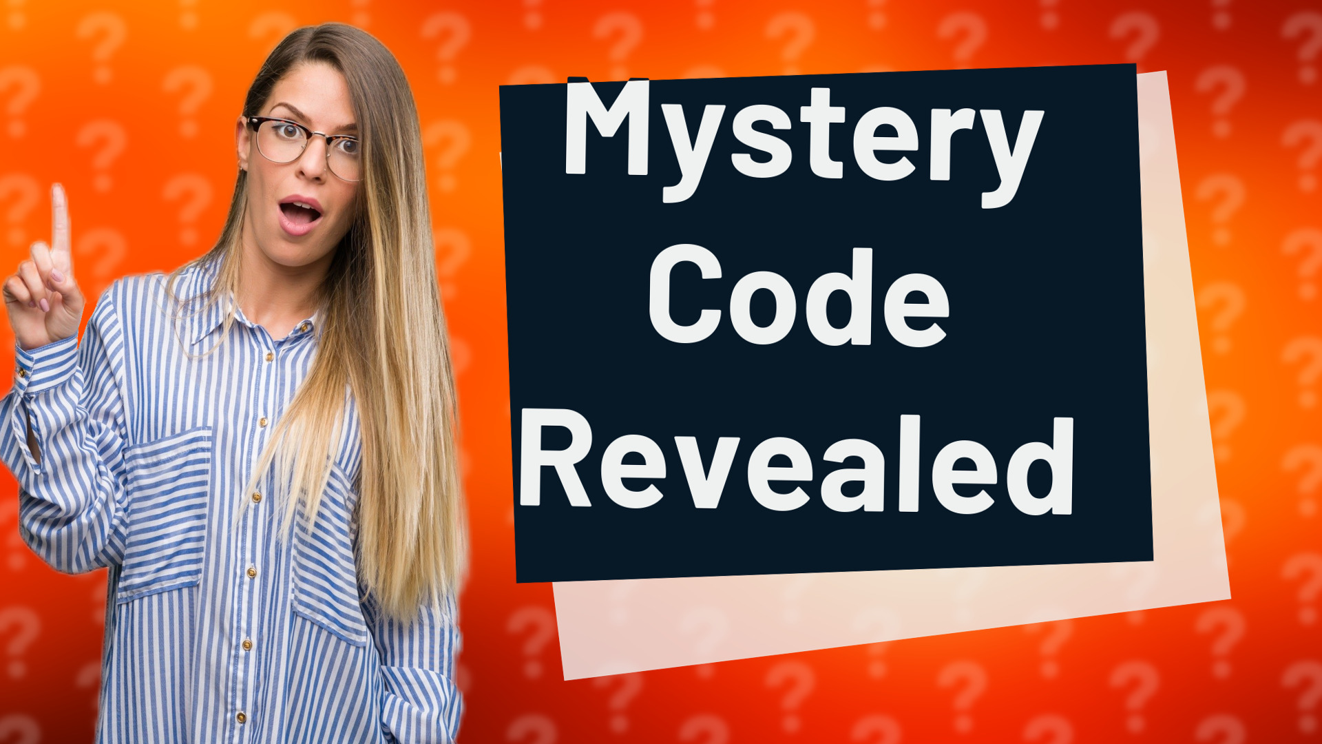 Mystery Code Revealed