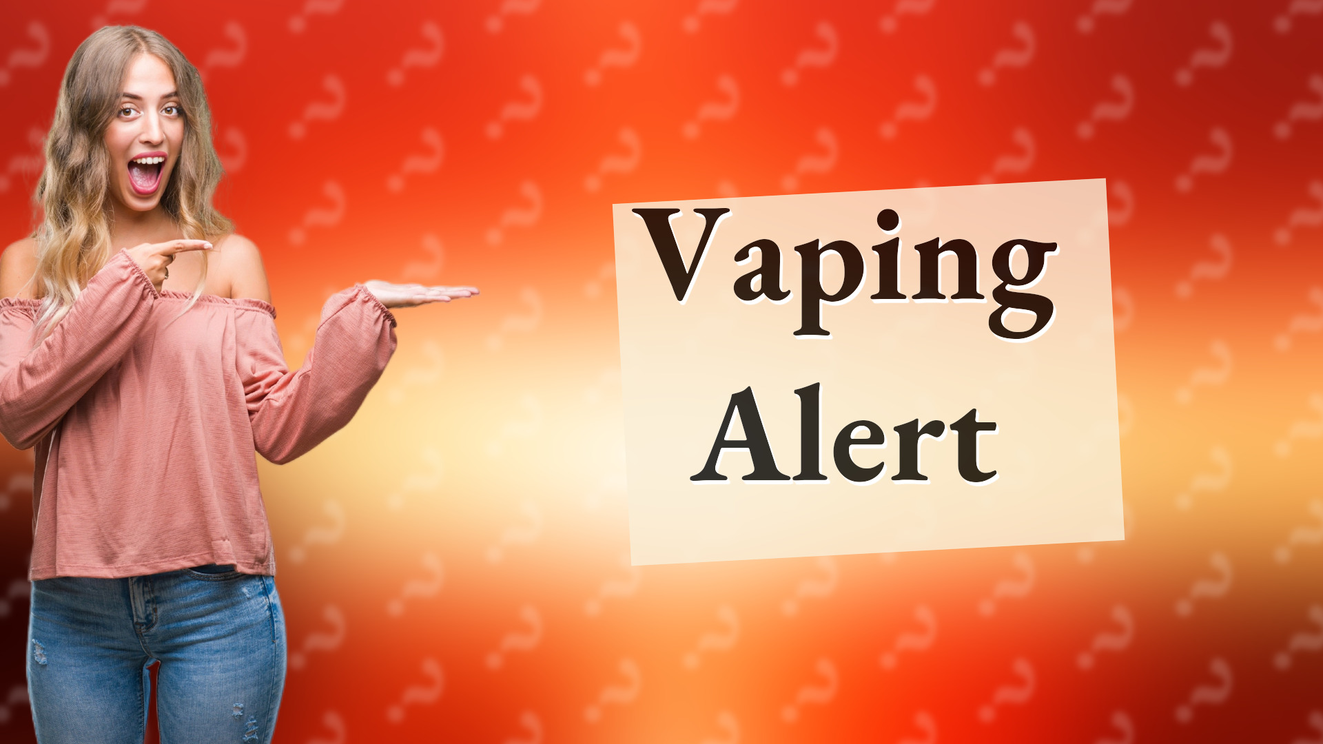 Vaping Alert