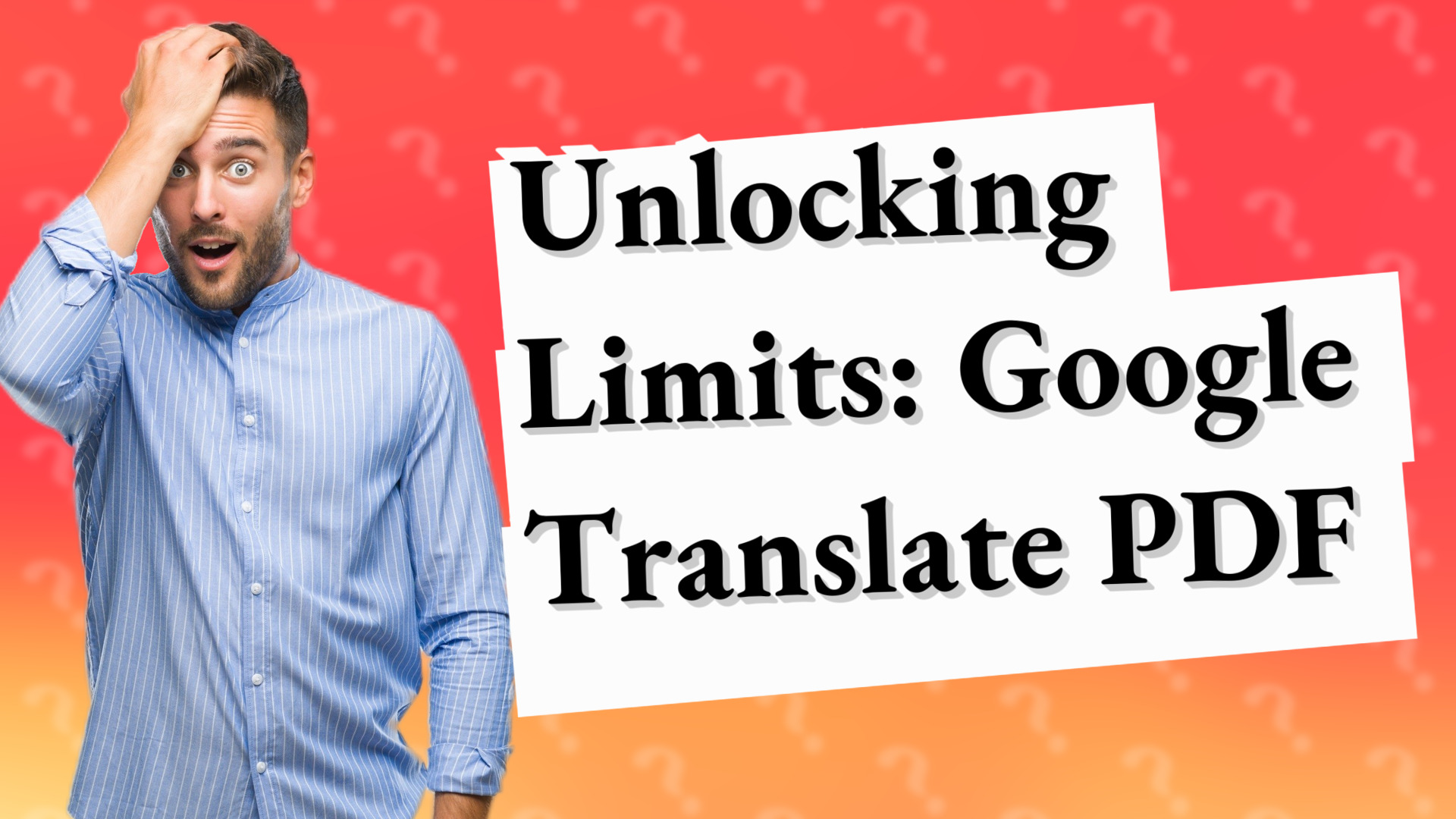 Unlocking Limits: Google Translate PDF